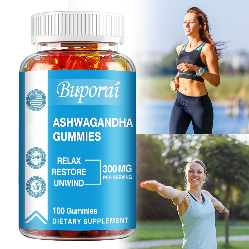 Ashwagandha Extract Root - Ashwagandha Gummies - Muscle Recovery, Promote