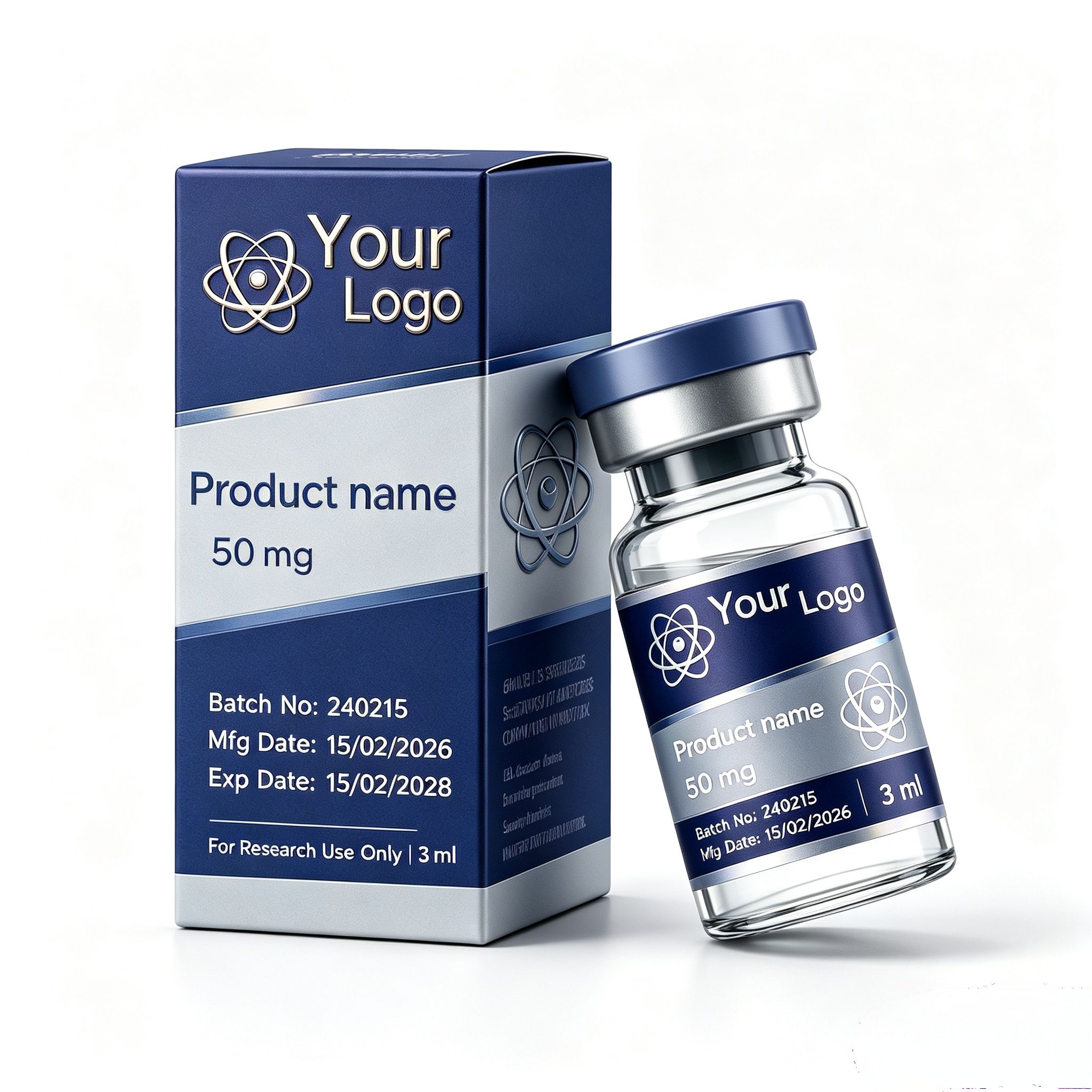 Custom Peptide Vial Waterproof - Nutrition Of Fitness 评论和价格