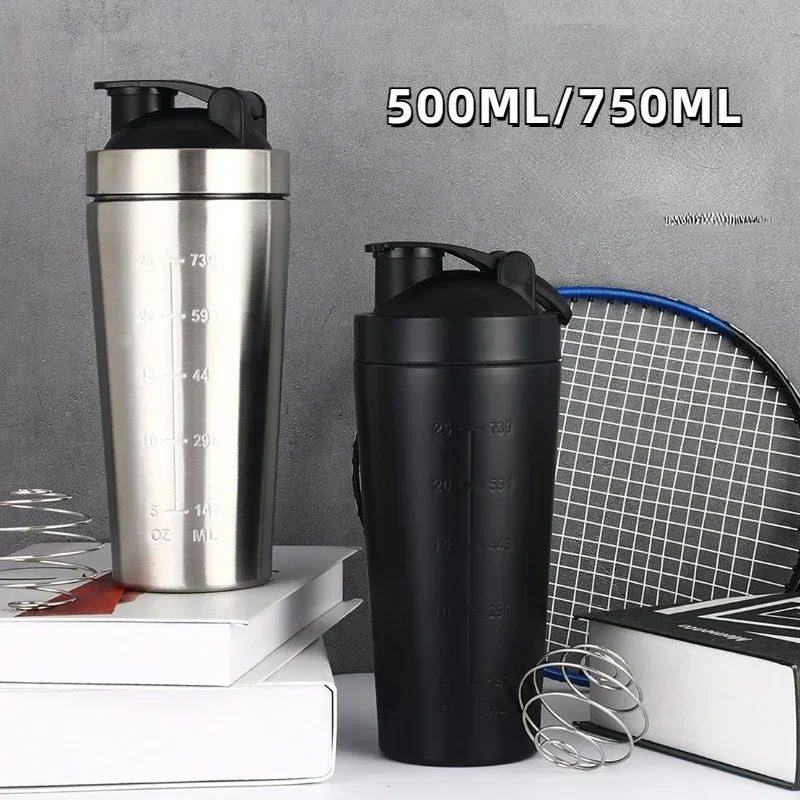 Stainless Steel Protein Shaker - Nutrition Of Fitness 评论和价格