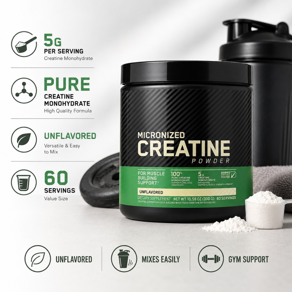 Creatine Monohydrate Powder 30 - Nutrition Of Fitness 评论和价格