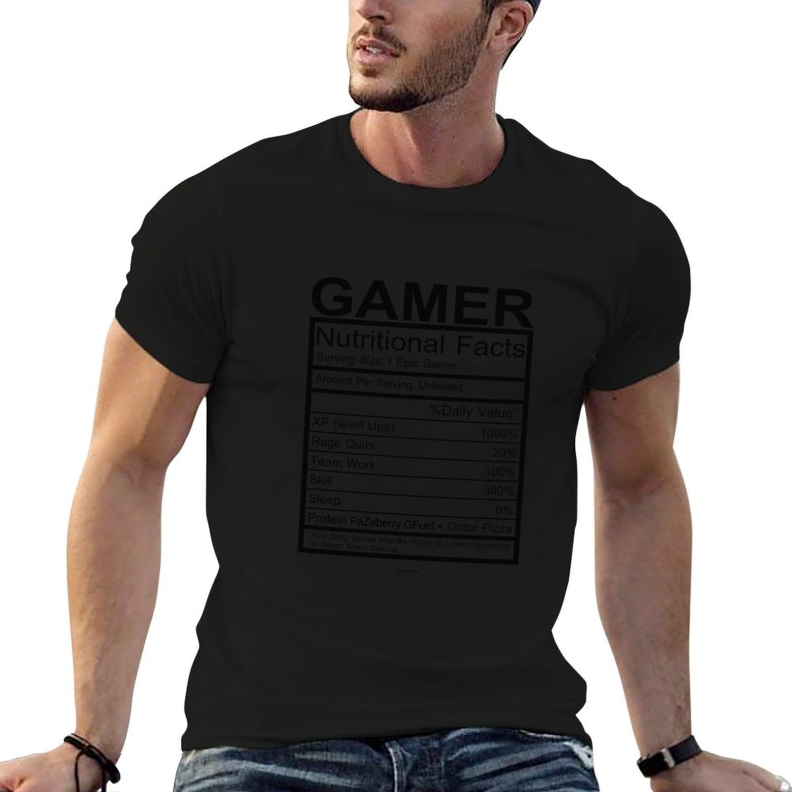 Gamer Nutritional Facts Chart  - Nutrition Of Fitness 评论和价格