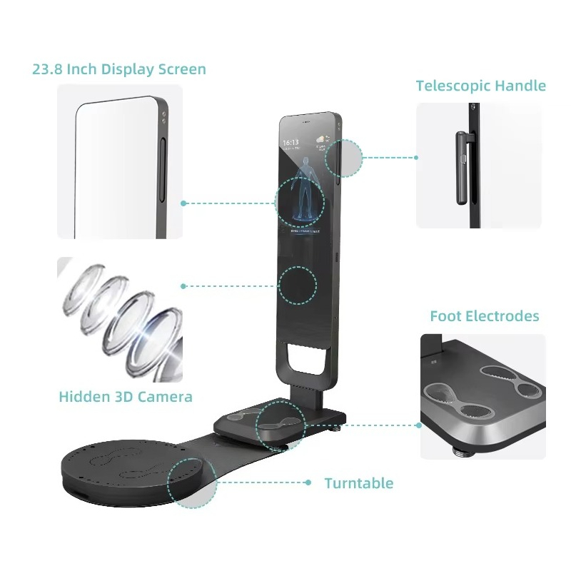 Smart Fitness Mirror Body Scan - Nutrition Of Fitness 评论和价格