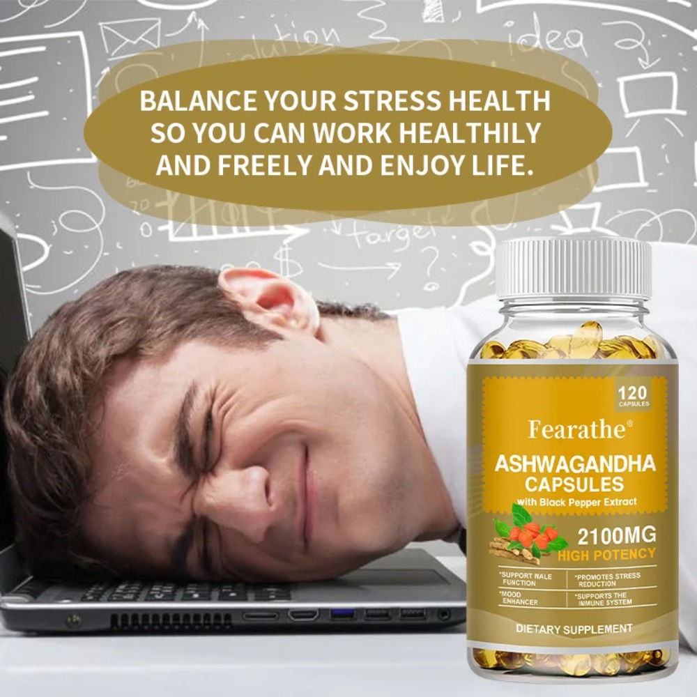 Ashwagandha 2100mg Capsules, w - Ashwagandha Extract Root 评论和价格