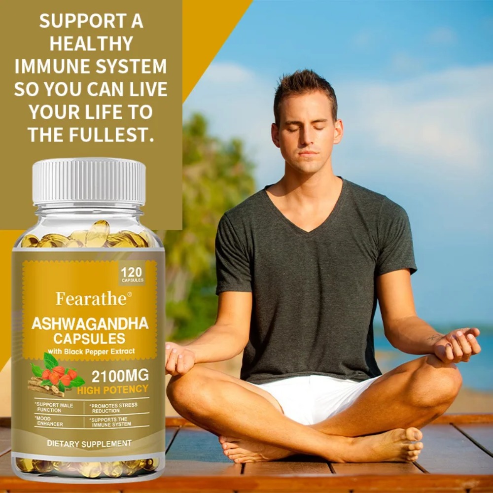 Ashwagandha 2100mg Capsules, w - Ashwagandha Extract Root 评论和价格