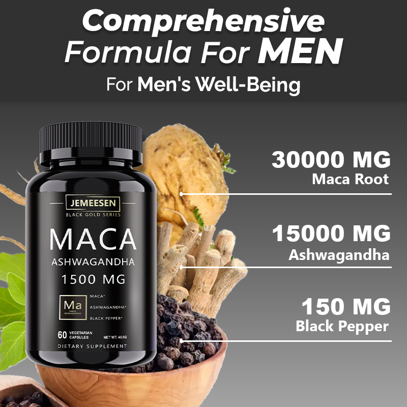 JEMEESEN - Maca Root Capsules  - Ashwagandha Extract Root 评论和价格