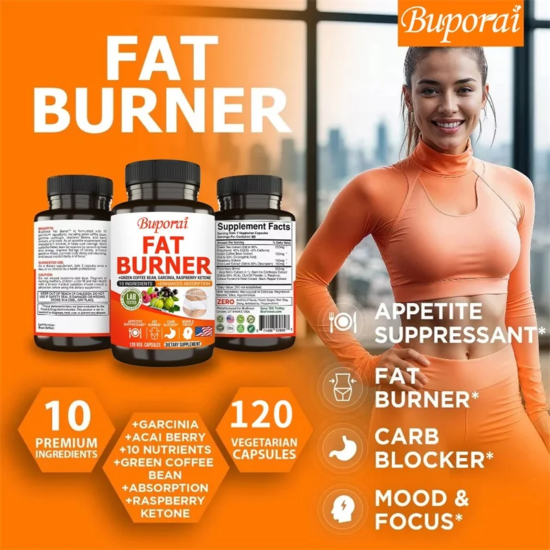 Fat Burner Capsules - Promotes - Green Tea Extract Fat 评论和价格