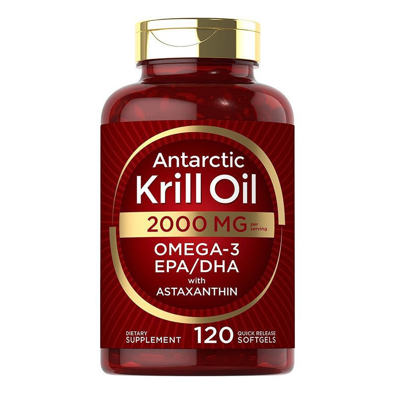 Krill oil soft capsules supple - Nutrition Of Fitness 评论和价格